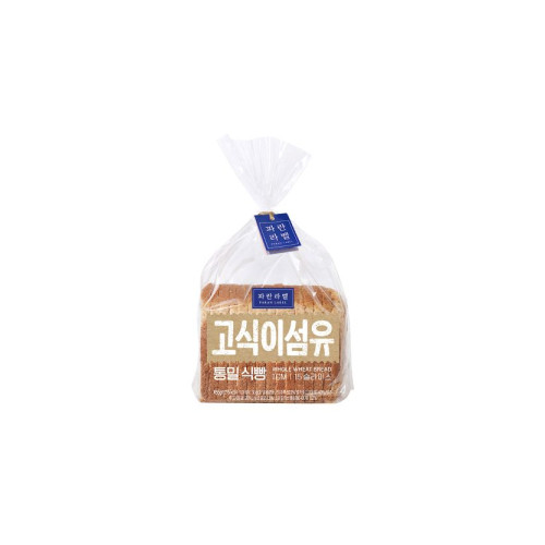 파란라벨 고식이섬유 통밀 식빵